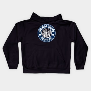 Worm Guys Coffee Kids Hoodie